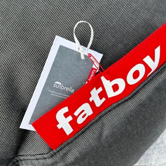 Pouf a sacco Fatboy Pupillow XL/120 cm grigio Sunbrella, nuovo – Textile (photo 3 of 7)