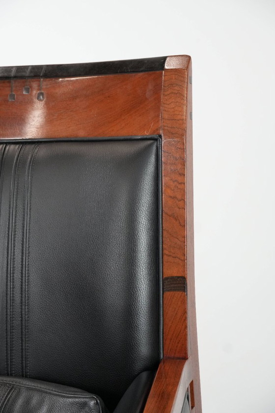 Image 1 of Sillón de diseño Art Déco negro de Schuitema de la serie Decoforma