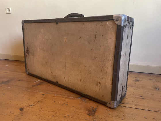 Image 1 of Mesa plegable para picnic con funda de tela para coche, estilo francés