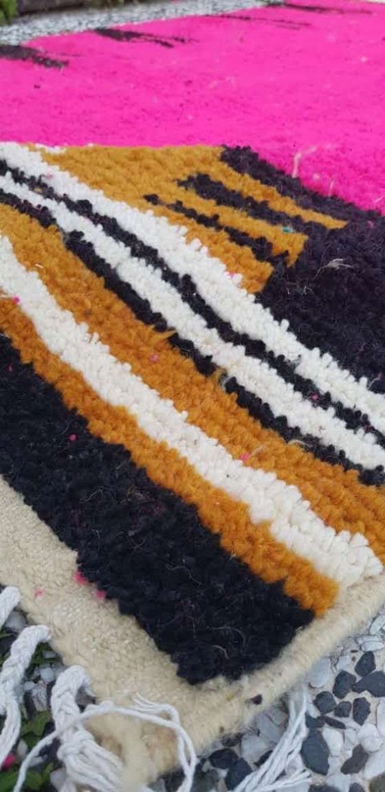 Image 1 of Alfombra bereber de lana anudada a mano, 266 x 161 cm