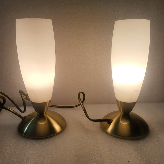 Image 1 of 2 Eglo Leuchten bedside lamps, Vintage