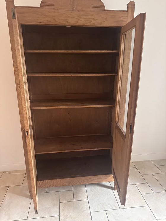 Image 1 of Aparador y librería Art Déco de la Escuela de Ámsterdam