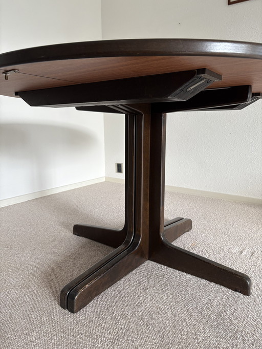 Table de salle à manger Thonet, extensible avec deux modules séparés