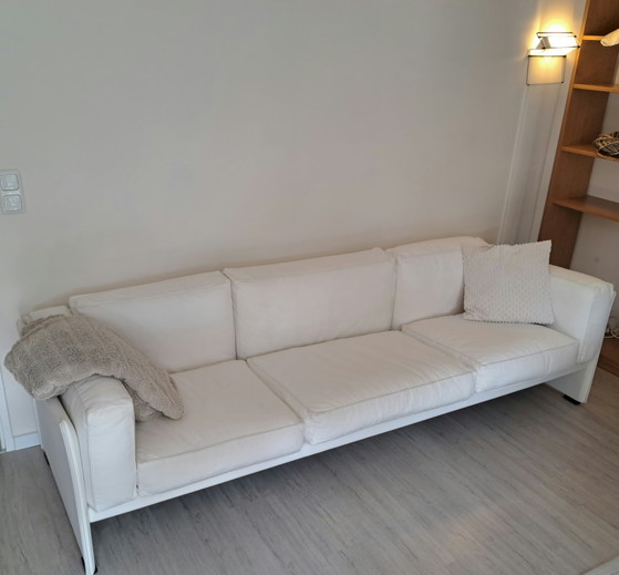 Cassina “405 Duc” Three-Seater SofaDesign by Mario Bellini, 1970s, 3-5 Sitzer Sofas, Polyester, Baumwolle (Foto 7 von 14)