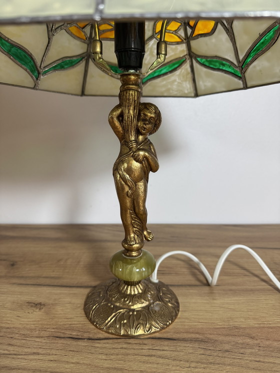 Image 1 of Lampada vintage in stile Tiffany