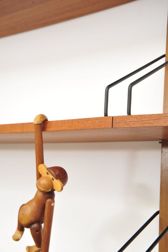 Image 1 of Mensola da parete "Royal System" in teak di Poul Cadovius per CADO (anni '50)