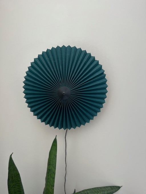 Lámpara de pared Hay Matin, verde, diámetro 38 cm