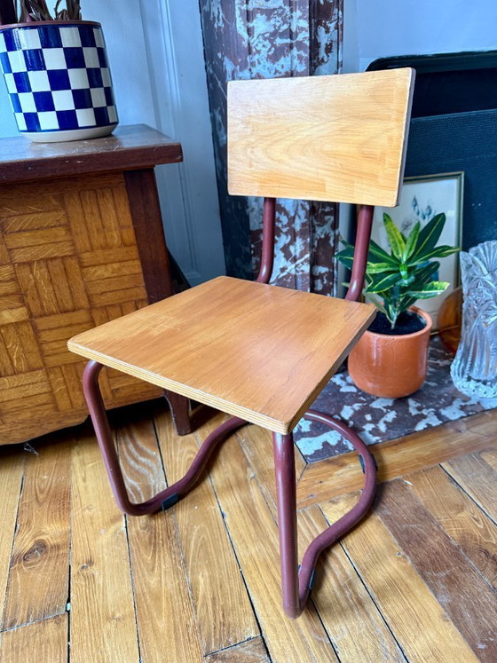 Image 1 of Vintage children's chair designed by Jacques Hitier in the 1970s