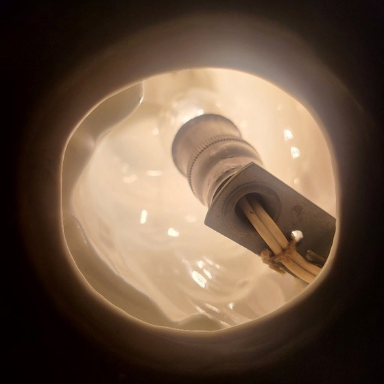 Image 1 of Lampada/luce notturna vintage a forma di gufo in ceramica, anni '50-'60, Germania