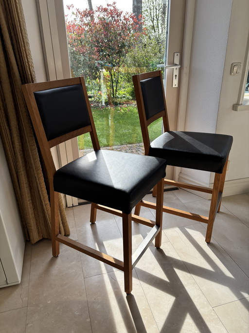 Twee barkrukken Jan des Bouvrie 