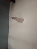 Lámpara colgante con aplique de pared