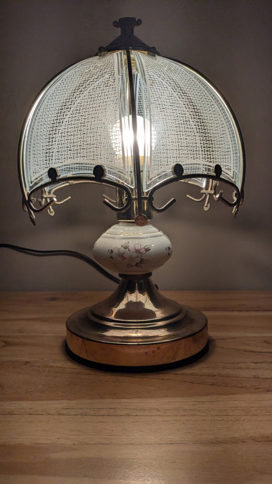 Image 1 of Hollywood Regency Touch Lamp 