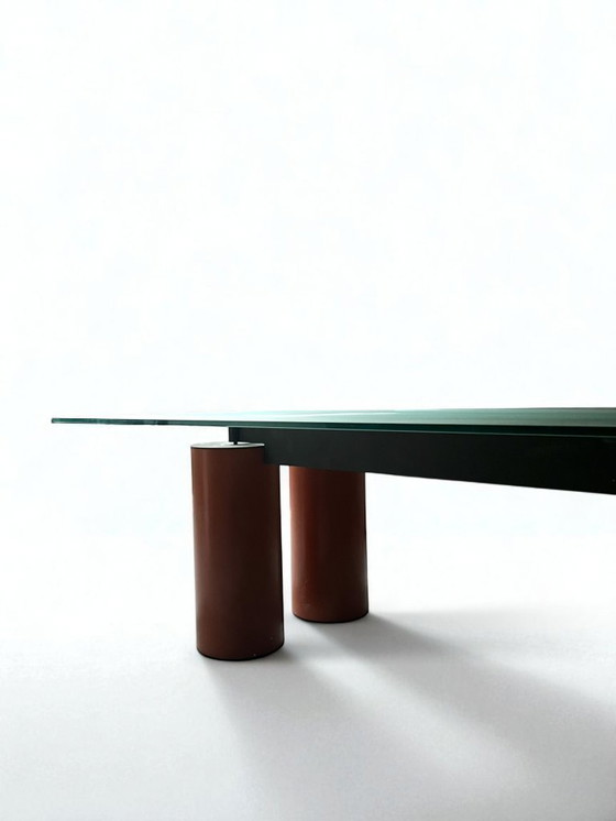 Image 1 of Serenissimo dining table, Lella & Massimo Vignelli, David Law for Acerbis, 1980