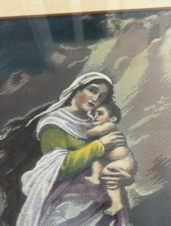 Image 1 of Madonna and child painting 