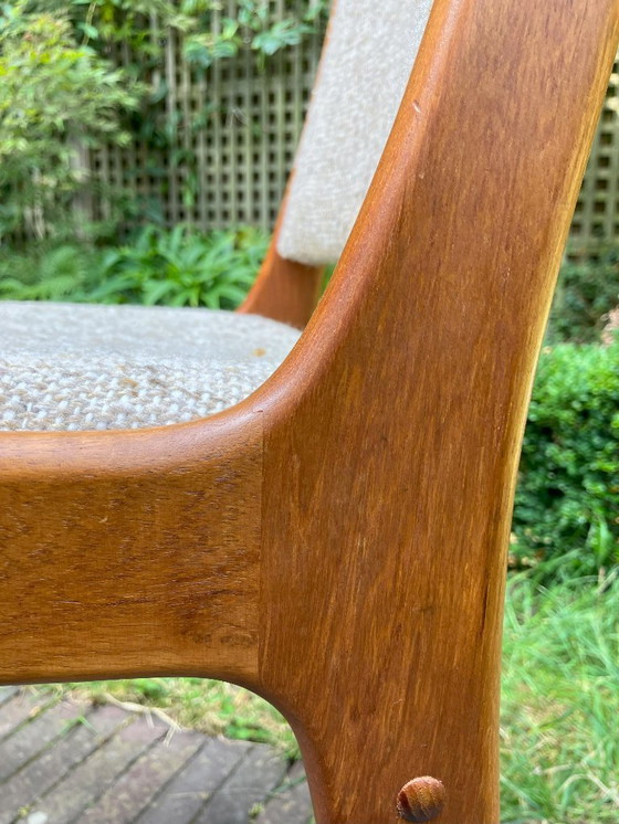 Image 1 of Eetkamerstoelen Johannes Andersen voor Uldum