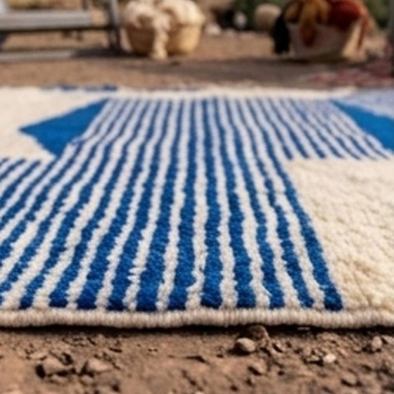 Tapis Berbère Fait Main 250cmx150cm – Vloerkleden en tapijten, Cotton (photo 4 of 8)