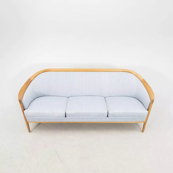 Image 1 of Set da salotto vintage scandinavo in noce di Bertil Fridhagen, stampato Bröderna Anderssons, anni '60