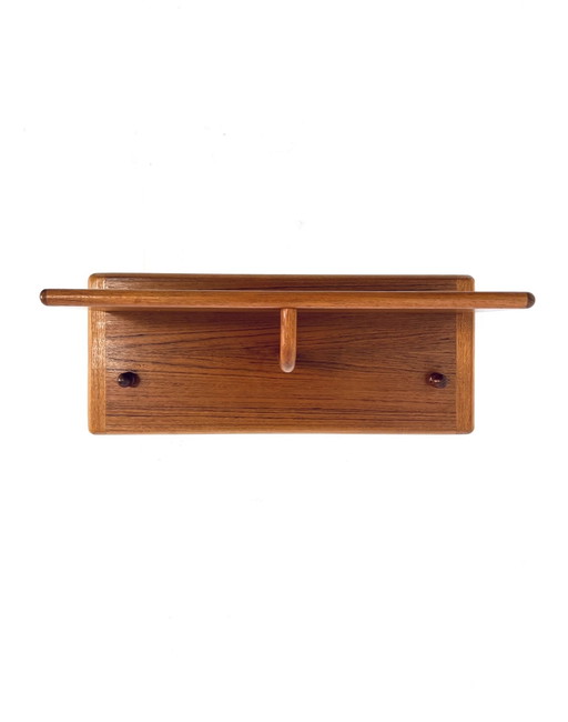 Vintage Wall coat rack, Vildbjerg Møbelfabrik '60