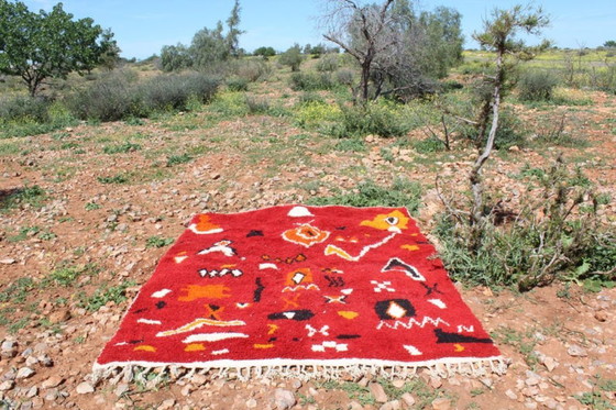 Image 1 of Tapis bérbere artisanal 200cmx200cm 