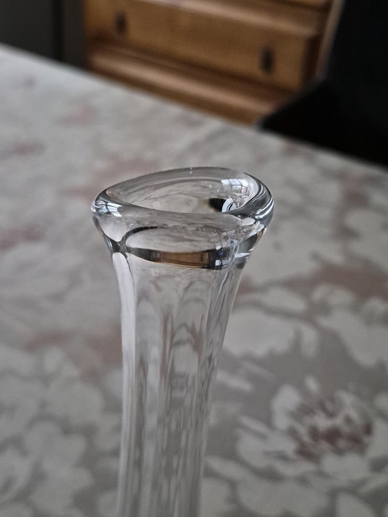 Image 1 of Two solifleur vases Val St Lambert