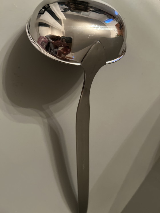 Image 1 of Stainless steel cutlery set with beautiful print