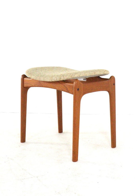 Erik Buch per O.D. mobler sgabello vintage danese – Sgabelli, Wood (photo 2 of 12)