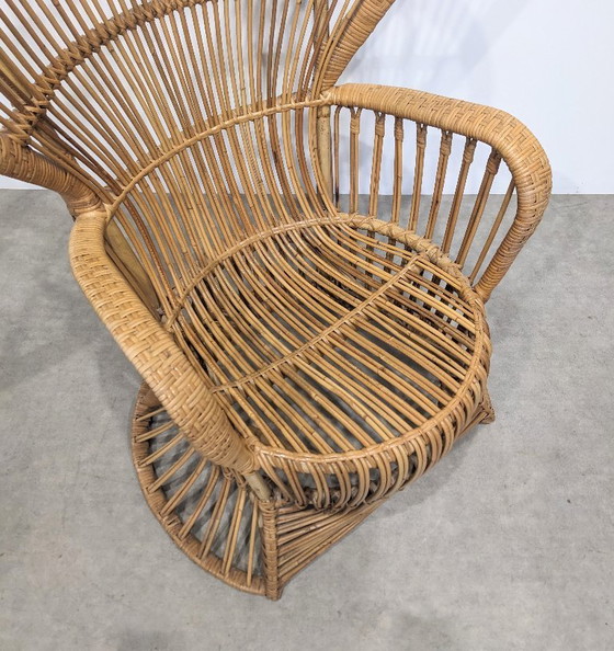 Image 1 of Vintage Peaock armchair