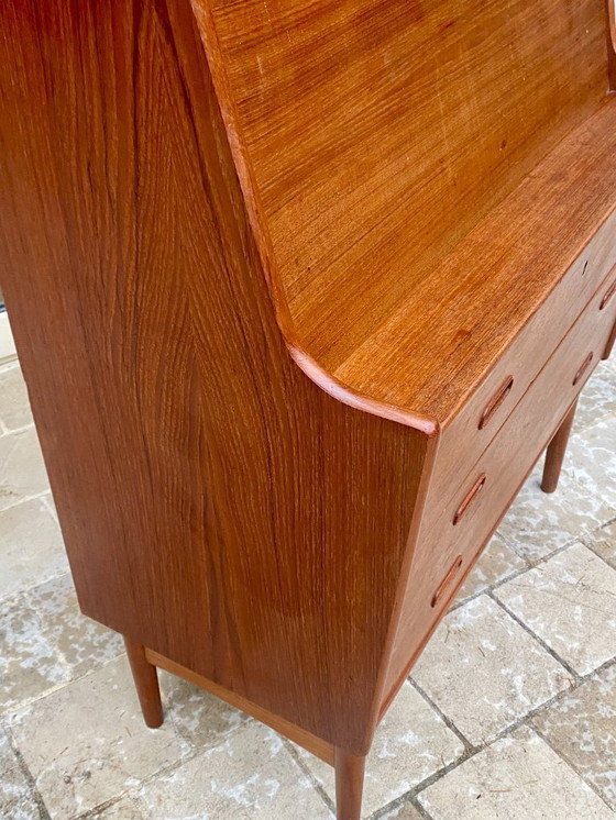 Image 1 of Secrétaire / bureau danois modèle 37 par Arne Wahl Iversen pour Vinde Møbelfabrik – Années 60.