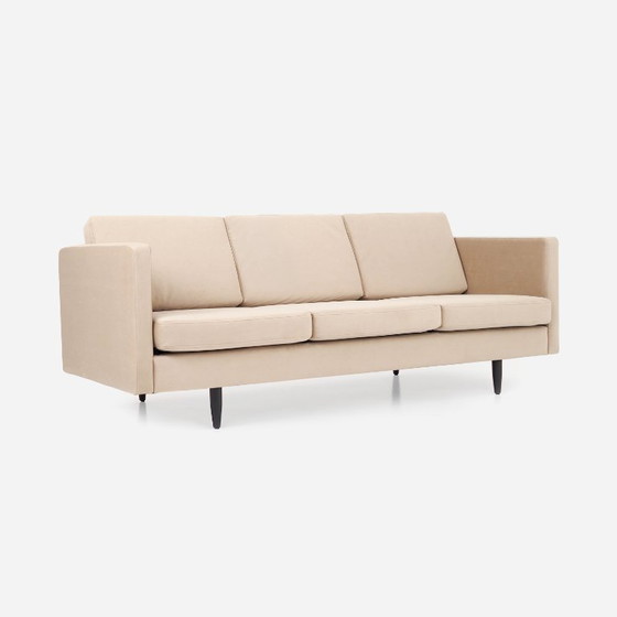 Image 1 of Sofa ALTA beige Velours, skandinavisches Design