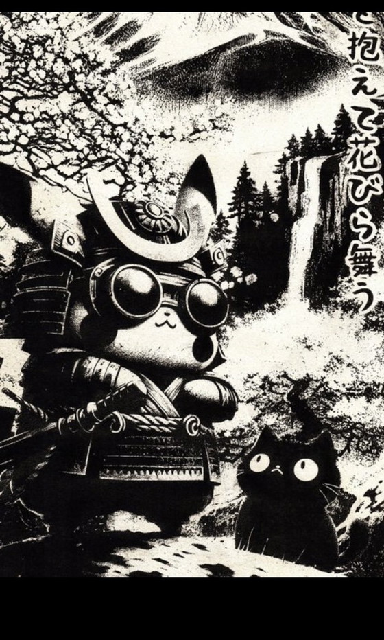 Image 1 of Kunstwerk Pikachu (Pokemon) Path of the Golden Thunder