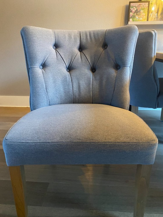 Image 1 of OLAV dining chairs, 4 pieces. Very comfortable chairs. Preferably gone today.