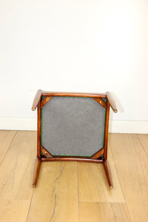 Image 1 of Edmund Homa stool green seat - structural fabric
