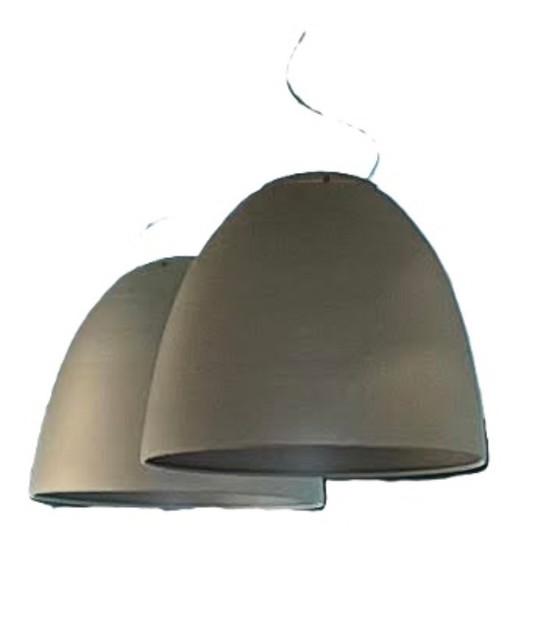 Lámpara colgante ARTEMIDE NUR 1618, Lámparas colgantes, Aluminio, Gris (foto 4 de 5)