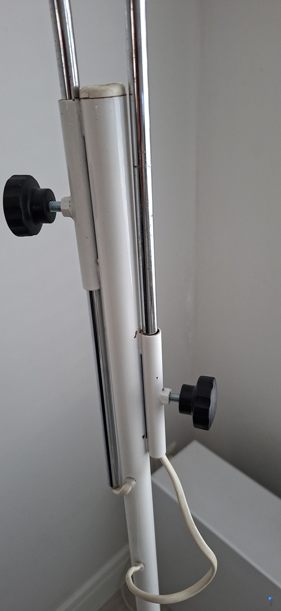 Dijkstra Vloerlamp Zeldzaam Model. – Dijkstra Lampen, Vloerlampen, Metal, Plastic (photo 8 of 11)