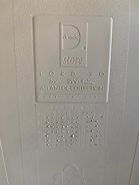 Image 1 of 10x Lord Yo chair by Philippe Starck - Ivory white