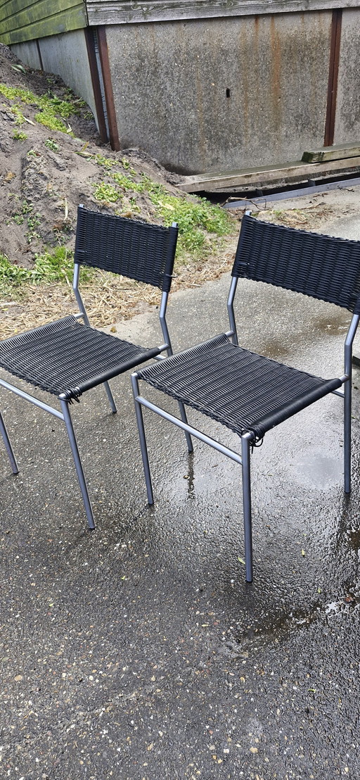 2x Martin Visser Chair 't Spectrum SM05