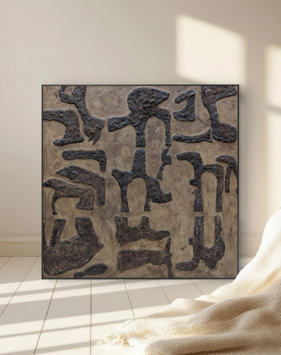 Image 1 of Pintura de arte moderno/objeto de pared: Reino animal