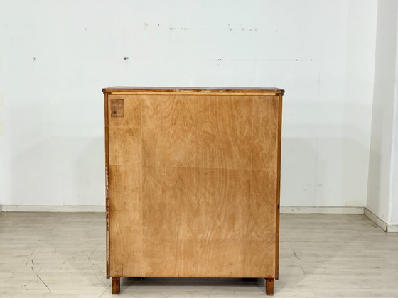 Image 1 of Prachtige vintage linnenkast / kledingkast uit het midden van de vorige eeuw / kast uit de jaren 60