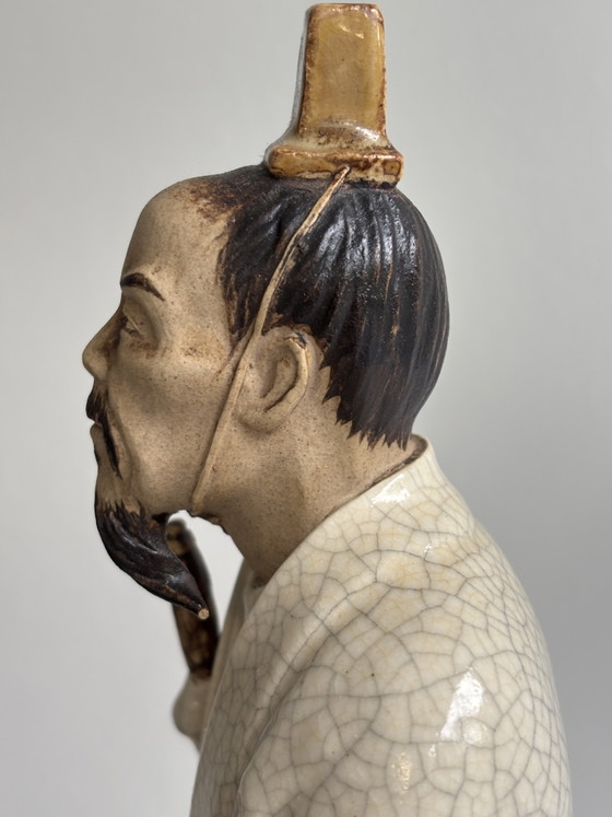 Statuetta vintage in ceramica Shiwan proveniente dalla Cina – Oggetti decorativi, Wood (photo 8 of 13)