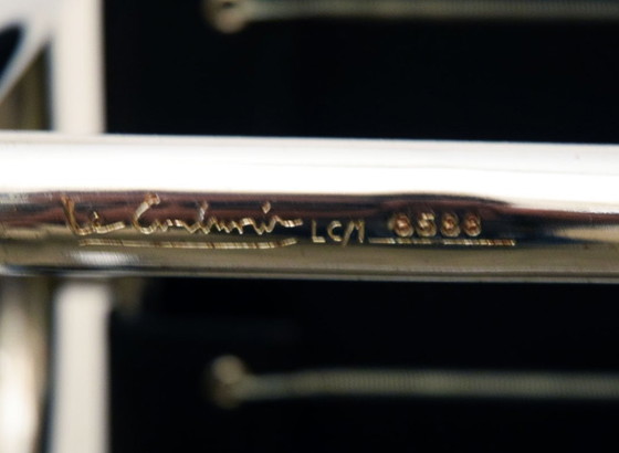 Image 1 of Sedia vintage LC1 di Le Corbusier per Cassina, anni '70