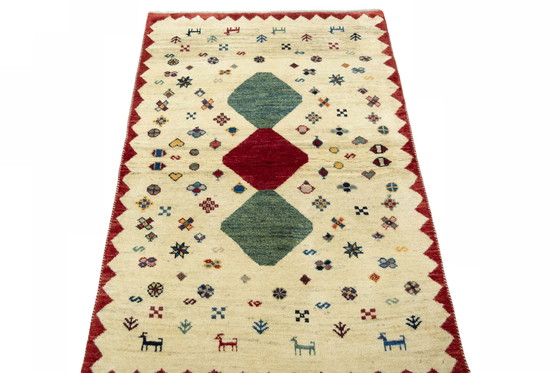 Image 1 of Tapis nomade Gabbeh noué à la main - 167 x 101 cm