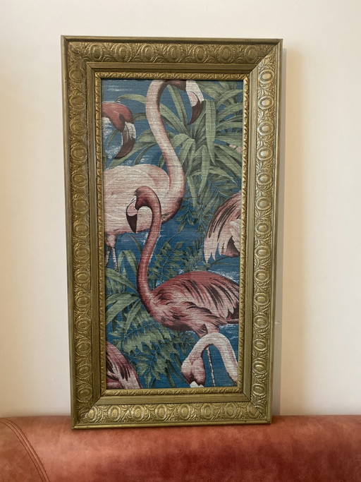 Wanddecoratie, Gewoven Prints (Arte Avalon) In Zware Volhouten Kaders – Textile, Wood (photo 2 of 6)