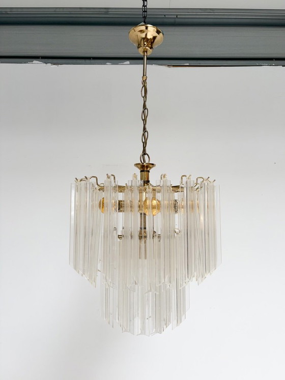 Oostenrijkse Kroonluchter Van Orion, 1970's – Plastic, Metal, Vintage (photo 12 of 17)