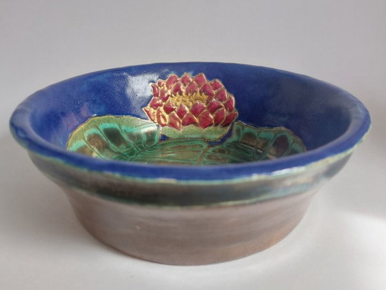 Image 1 of Leo Muysken (1907-1984) - Earthenware - Vase and Bowl