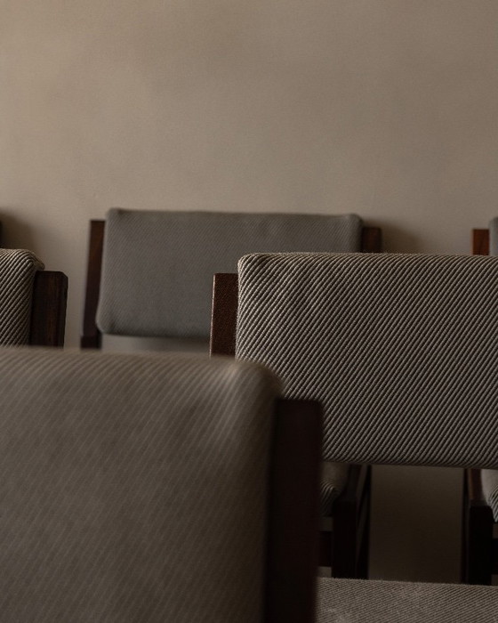 Image 1 of Set di 6 sedie da pranzo Pastoe SA07 – serie giapponese Cees Braakman – anni '60