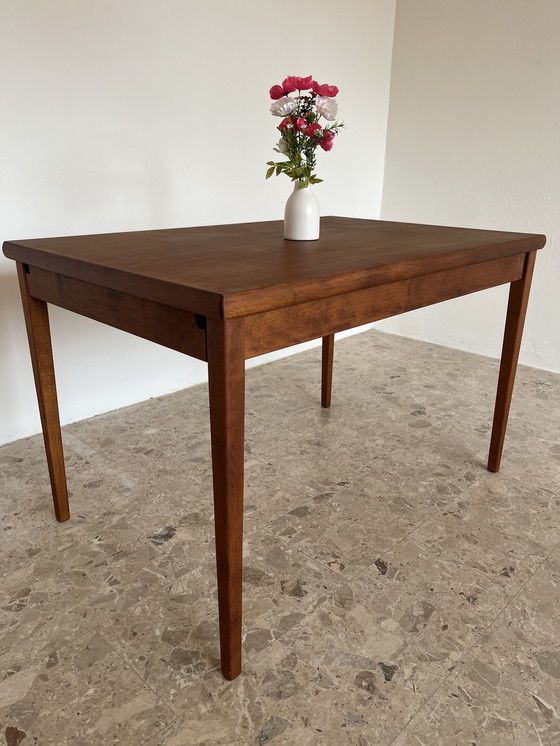 Image 1 of Table de salle à manger vintage Wiesner Hager