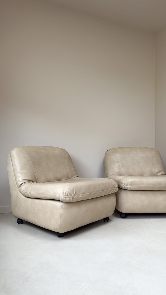 Image 1 of Set di due poltrone in similpelle di Jo Otterpohl per COR