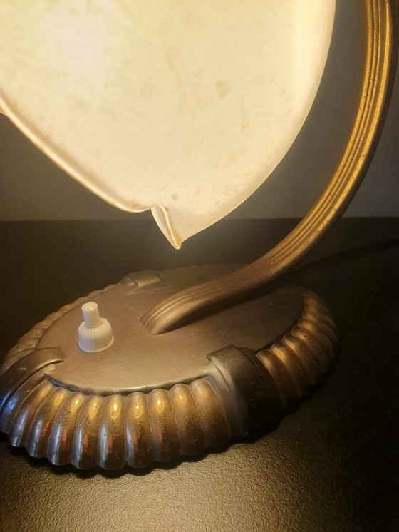 Image 1 of Art Deco table lamp - boudoir table lamp