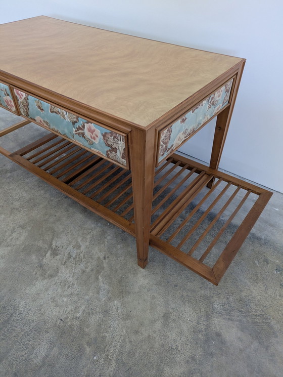 Image 1 of Escritorio (3) - Textil, Madera