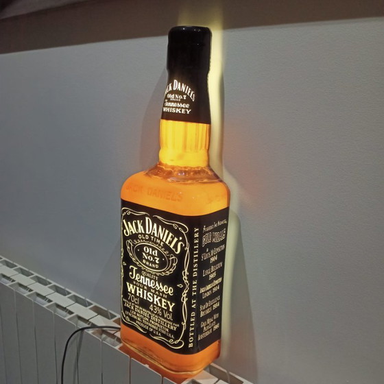 Image 1 of Affiche lumineuse vintage Jack Daniels
